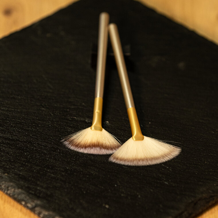 Fächerpinsel